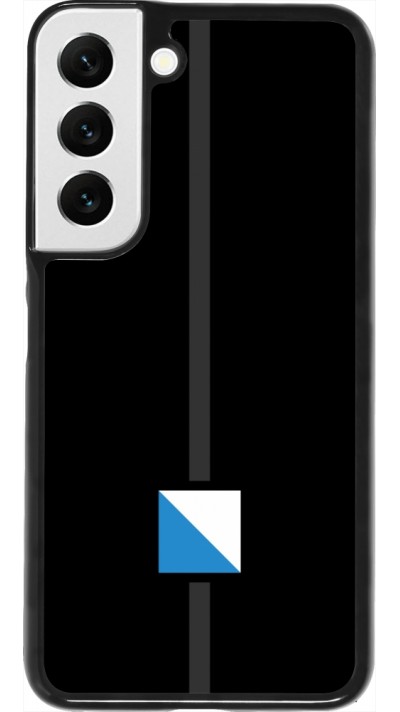 Samsung Galaxy S22 Case Hülle - Kanton ZH schwarz