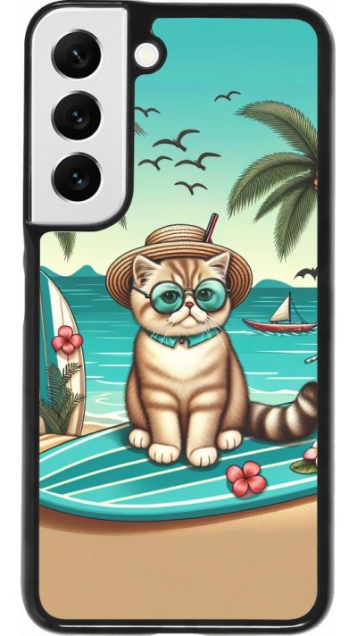 Coque Samsung Galaxy S22 - Chat Surf Style