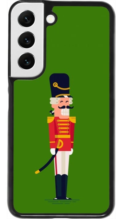 Coque Samsung Galaxy S22 - Christmas 25 Nutcracker Green