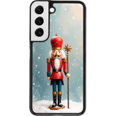 Samsung Galaxy S22 Case Hülle - Christmas 25 Nutcracker Snow