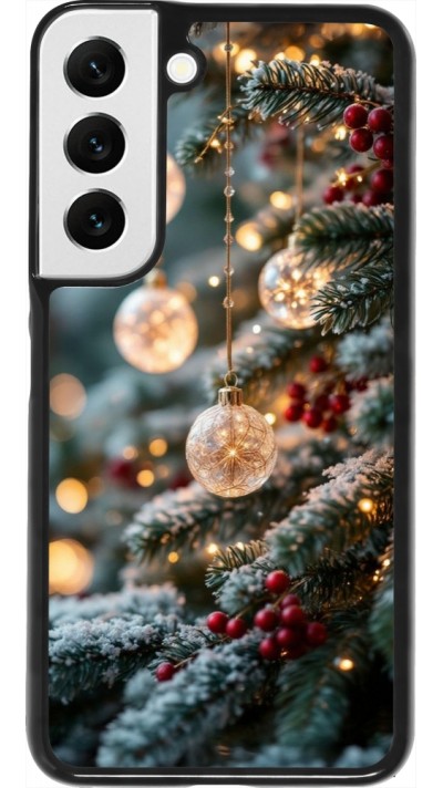 Coque Samsung Galaxy S22 - Christmas 25 Xmas Decorated Tree
