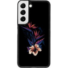 Coque Samsung Galaxy S22 - Dark Flowers
