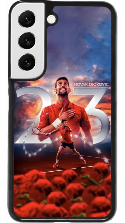 Samsung Galaxy S22 Case Hülle - Djokovic 23 Grand Slam