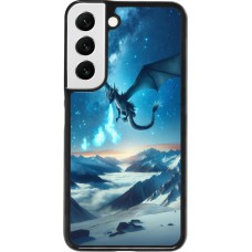 Samsung Galaxy S22 Case Hülle - Drache nächtliche Berg