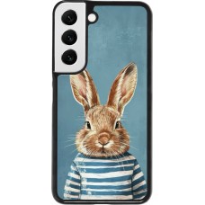 Coque Samsung Galaxy S22 - Easter 2026 Rabbit navy