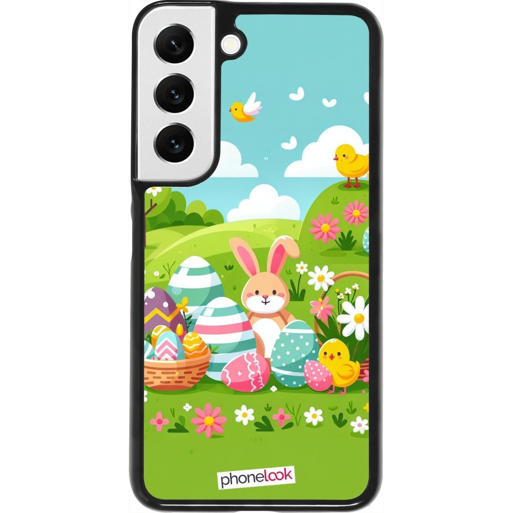 Samsung Galaxy S22 Case Hülle - Ostern 2025 Gruen