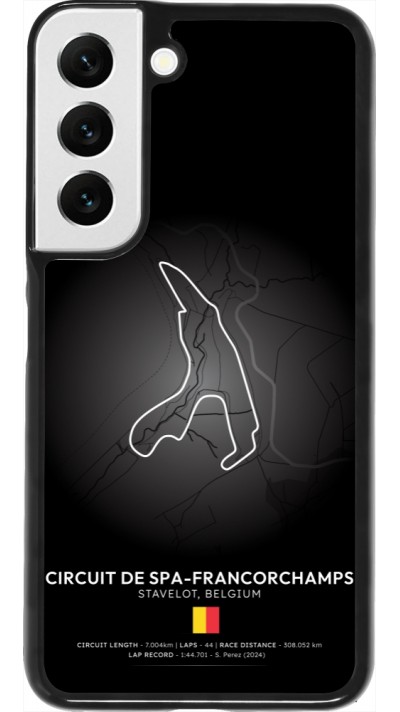 Samsung Galaxy S22 Case Hülle - F1 Track 2025 Belgium