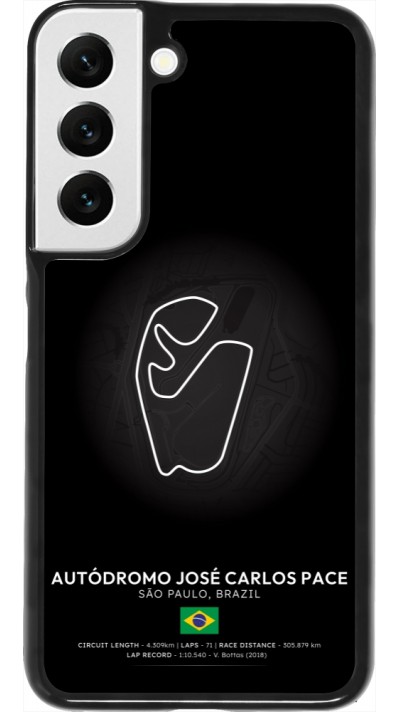 Samsung Galaxy S22 Case Hülle - F1 Track 2025 Brazil