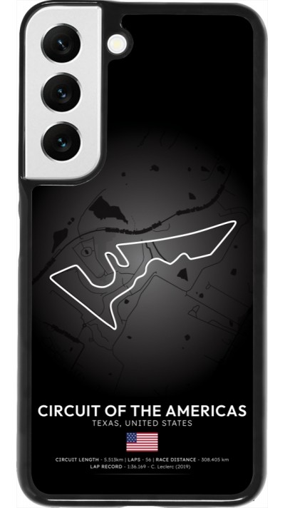 Samsung Galaxy S22 Case Hülle - F1 Track 2025 United States