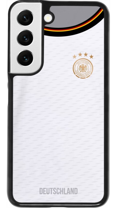 Coque Samsung Galaxy S22 - Maillot de football Allemagne 2022 personnalisable