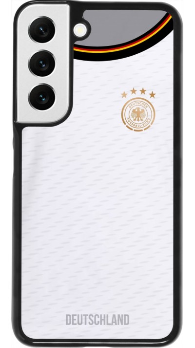 Samsung Galaxy S22 Case Hülle - Deutschland 2022 personalisierbares Fußballtrikot