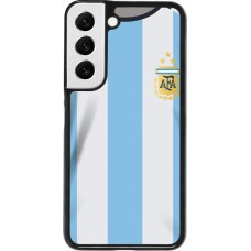 Coque Samsung Galaxy S22 - Maillot de football Argentine 2022 personnalisable
