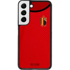 Coque Samsung Galaxy S22 - Maillot de football Belgique 2022 personnalisable