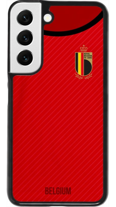 Samsung Galaxy S22 Case Hülle - Belgien 2022 personalisierbares Fußballtrikot