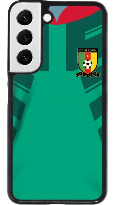 Samsung Galaxy S22 Case Hülle - Kamerun 2022 personalisierbares Fussballtrikot