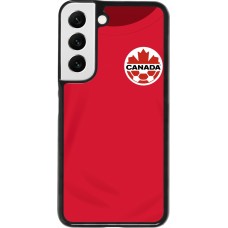 Coque Samsung Galaxy S22 - Maillot de football Canada 2022 personnalisable