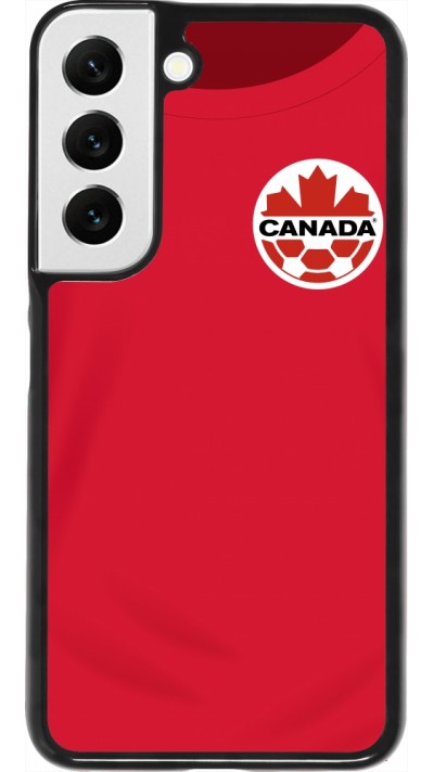 Samsung Galaxy S22 Case Hülle - Kanada 2022 personalisierbares Fussballtrikot