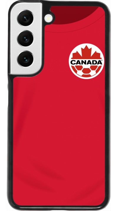 Coque Samsung Galaxy S22 - Maillot de football Canada 2022 personnalisable