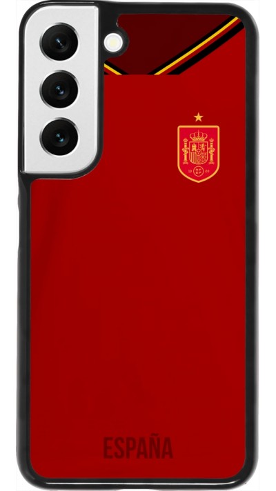 Coque Samsung Galaxy S22 - Maillot de football Espagne 2022 personnalisable