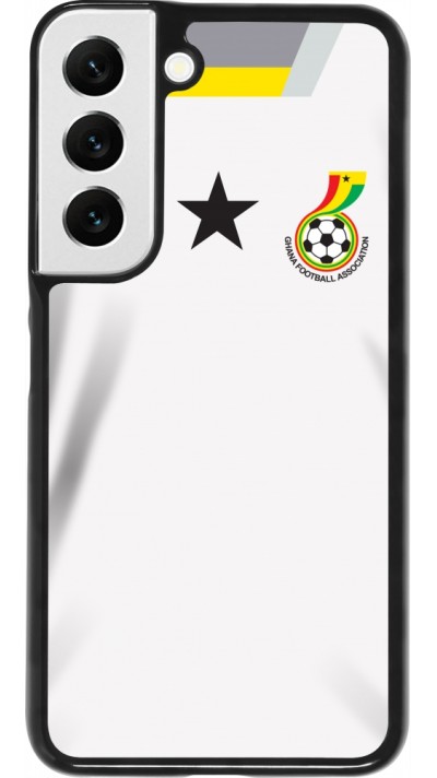 Coque Samsung Galaxy S22 - Maillot de football Ghana 2022 personnalisable