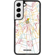 Coque Samsung Galaxy S22 - Maillot de football Ghana 2026 personnalisable