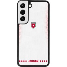Coque Samsung Galaxy S22 - Maillot de football Jordanie 2026 personnalisable