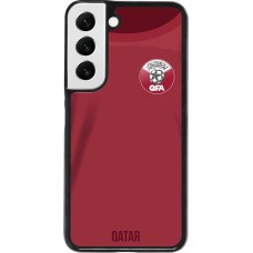Coque Samsung Galaxy S22 - Maillot de football Qatar 2022 personnalisable