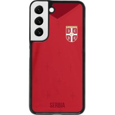 Samsung Galaxy S22 Case Hülle - Serbien 2022 personalisierbares Fussballtrikot