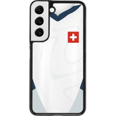 Samsung Galaxy S22 Case Hülle - Schweiz Away personalisierbares Fussballtrikot