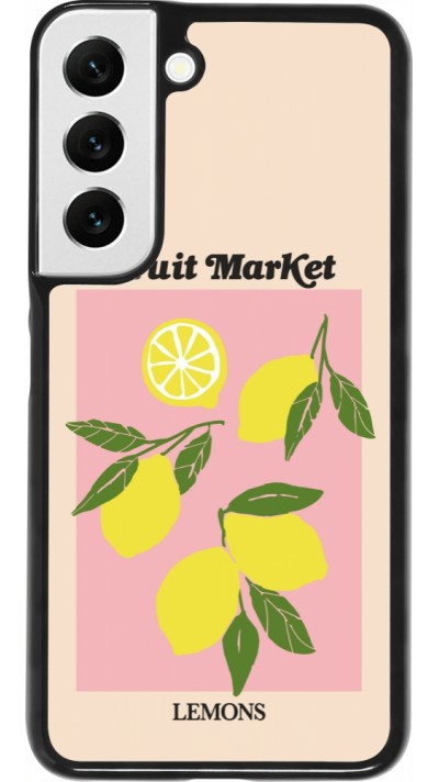 Coque Samsung Galaxy S22 - Fruit market lemons 2026