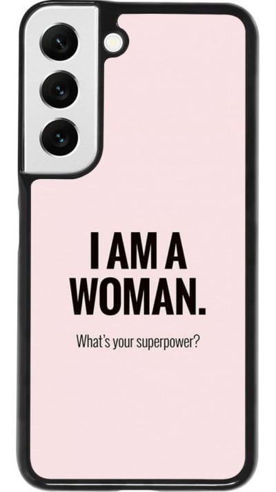 Hülle Samsung Galaxy S22 - I am a woman