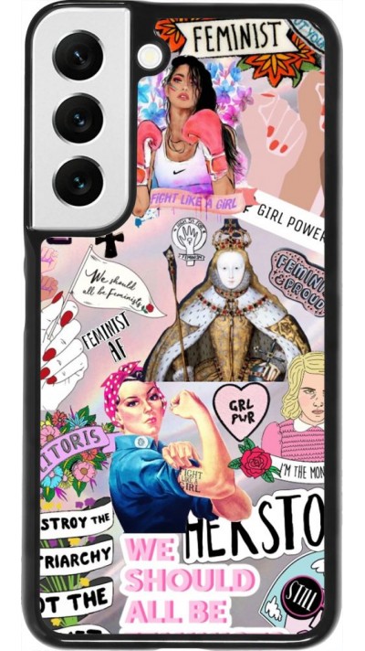 Coque Samsung Galaxy S22 - Girl Power Collage