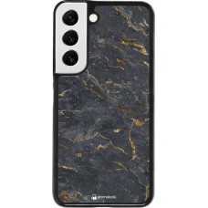 Coque Samsung Galaxy S22 - Grey Gold Marble