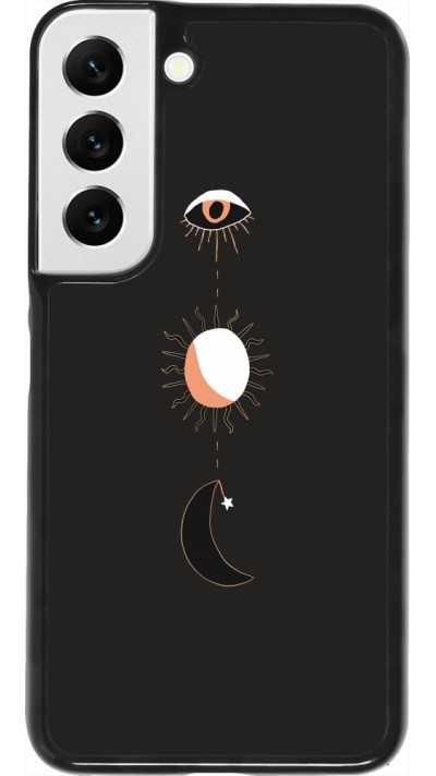 Samsung Galaxy S22 Case Hülle - Halloween 22 eye sun moon