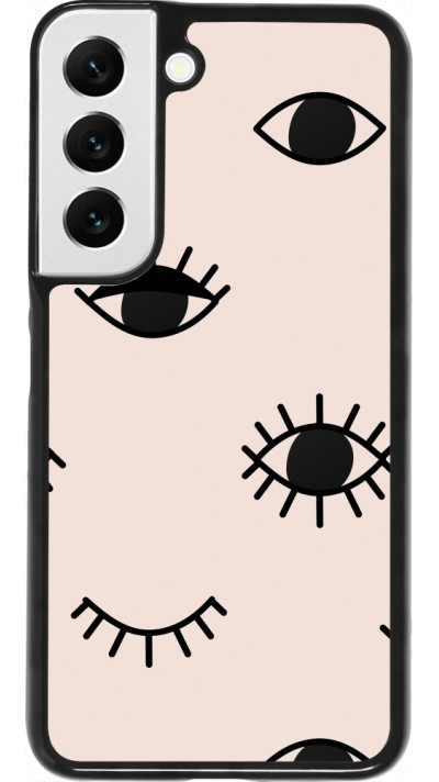 Samsung Galaxy S22 Case Hülle - Halloween 2023 I see you