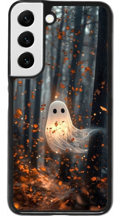 Samsung Galaxy S22 Case Hülle - Halloween 2025 Ghost in the forest