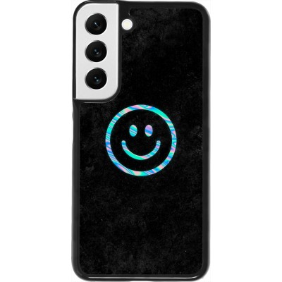 Coque Samsung Galaxy S22 - Happy smiley irisé