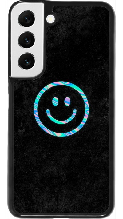 Coque Samsung Galaxy S22 - Happy smiley irisé