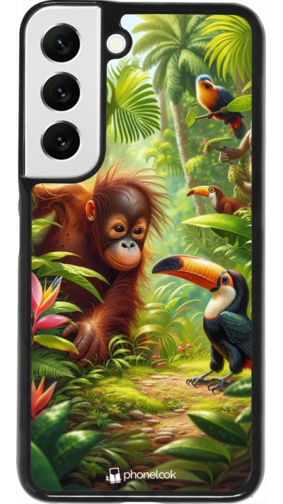 Samsung Galaxy S22 Case Hülle - Tropischer Dschungel Tayrona