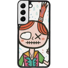 Coque Samsung Galaxy S22 - Little Girl Sketch