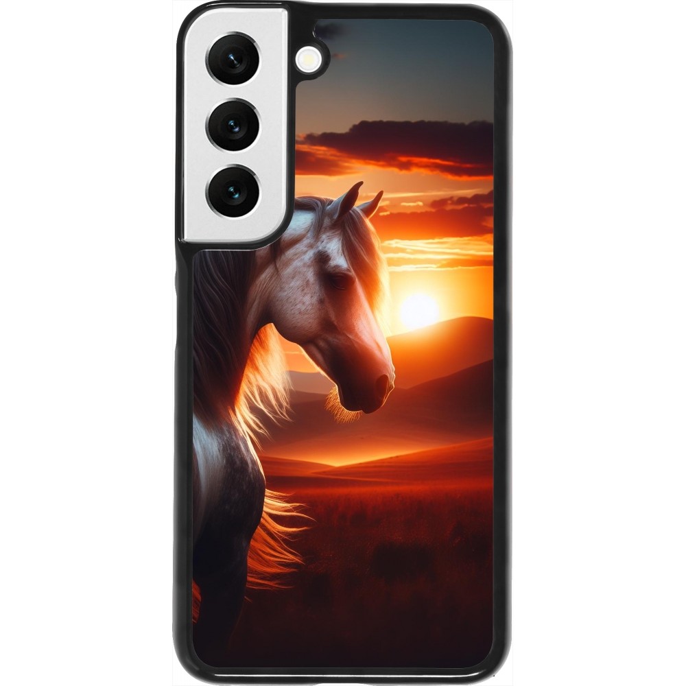 Coque Samsung Galaxy S22 - Majestic Sunset Horse