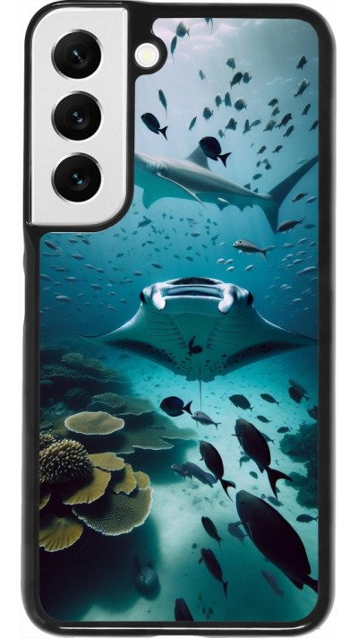 Coque Samsung Galaxy S22 - Manta Lagon Nettoyage