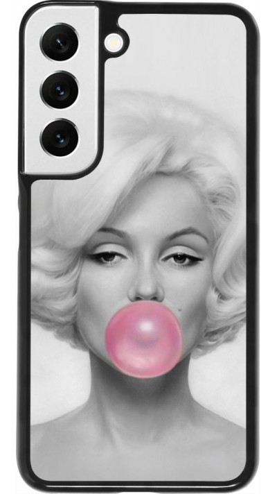 Coque Samsung Galaxy S22 - Marilyn Bubble