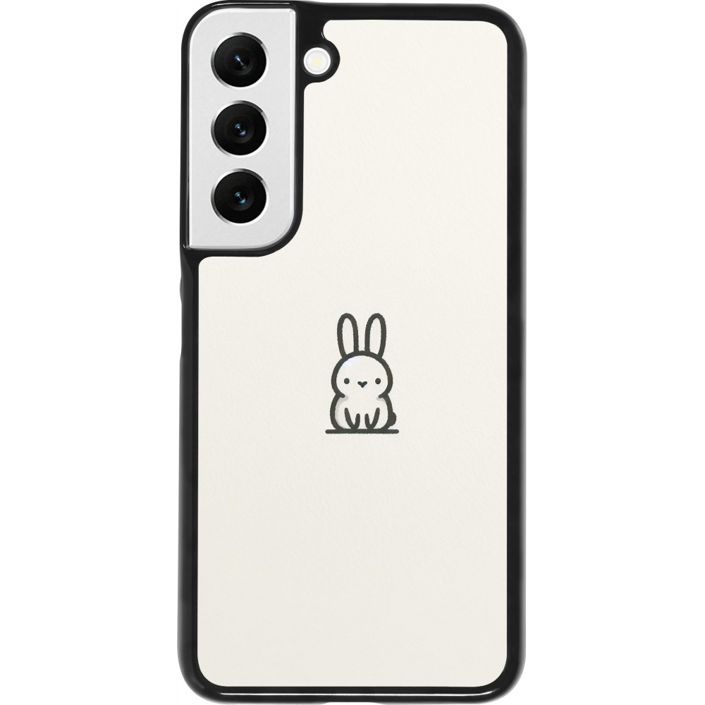 Coque Samsung Galaxy S22 - Minimal bunny cutie