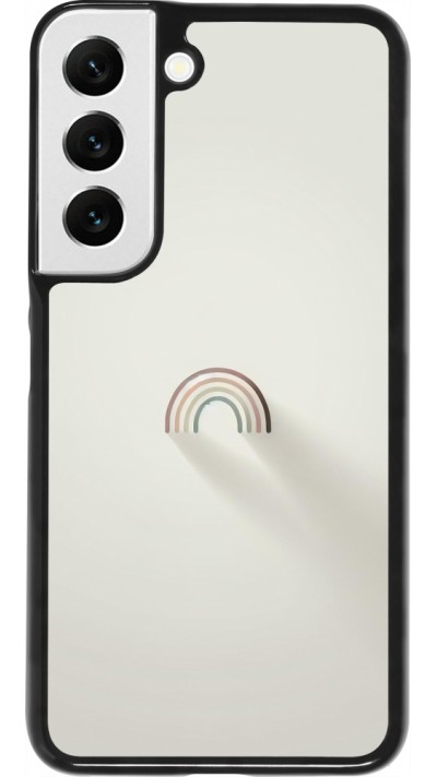 Samsung Galaxy S22 Case Hülle - Mini Regenbogen Minimal