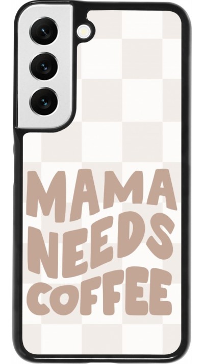 Coque Samsung Galaxy S22 - Mom 2024 Mama needs coffee