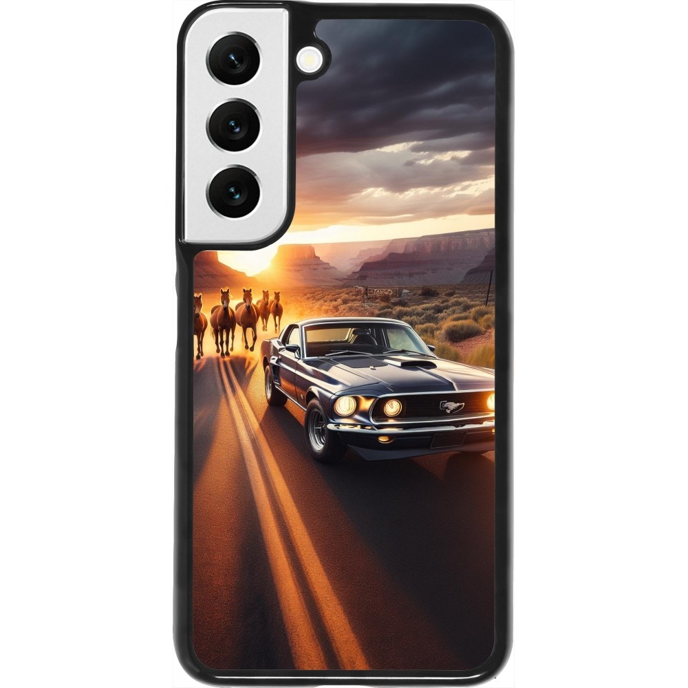 Samsung Galaxy S22 Case Hülle - Mustang 69 Grand Canyon