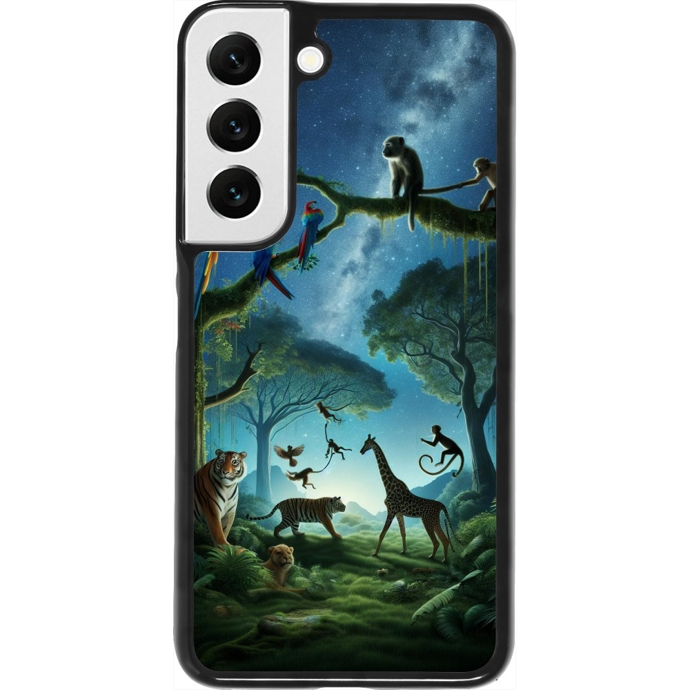 Coque Samsung Galaxy S22 - Paradis des animaux exotiques