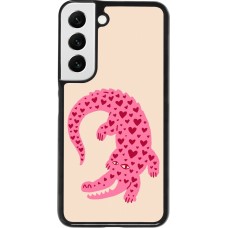 Coque Samsung Galaxy S22 - Pink crocodile 2026
