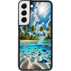 Coque Samsung Galaxy S22 - Plage Paradis